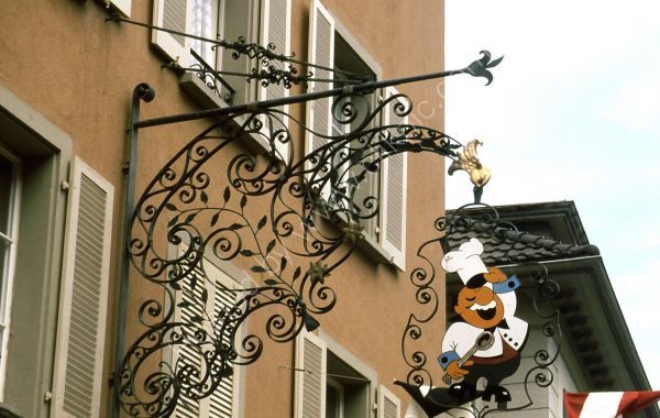Bakers Shop Signage, Lucerne